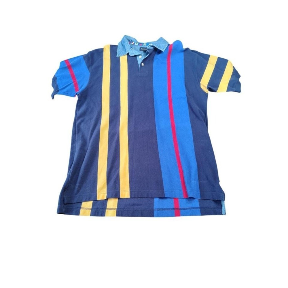 Vintage 90S Van Heusen Polo Shirt Size Large‎